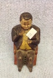 Original Tammany Mechanical Bank NY 6 tall