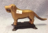 Iron marked Dog Nutcracker
