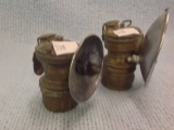 Pair of early Miner's Lanterns