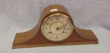 Two Key wind Mantel clocks by New haven and Gilbert