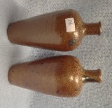 Pair of 10 inch early Ink Wells