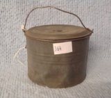 Early Child's School Tin Lunch Pail