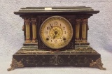 Seth Thomas Greek style Mantel clock, key wind  12 by 15