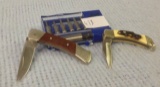 Benchmade Knife Tool Set with 808 Buck Pocket Knife and LB2 Schrade Pocket Knife