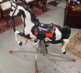 Early original Hobby Horse in black and white