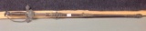 Knights Templar Sword with Sheath highly decorated