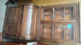 1800's Cylinder Roll Desk/Bookcase with original wavy glass 80 by 36 by 22
