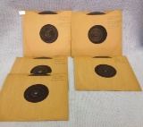 Five Rare Black Music Artists 78 Records - names on list