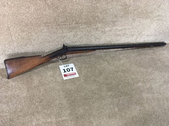 Stevens Double Barrel Percussion Shotgun