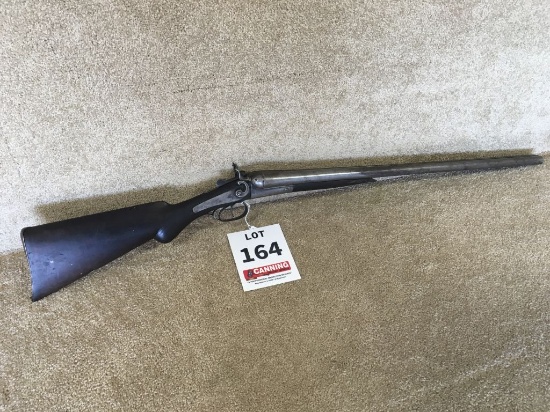 WH Richards Double Barrel Shotgun