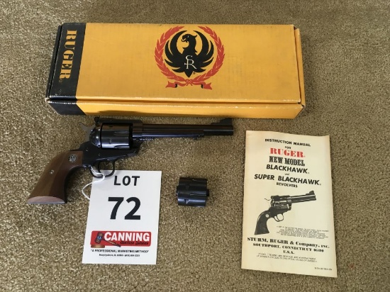 Ruger .357 New Model Blackhawk Convertible