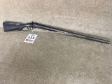 Antique Double Barrel Hammered Shotgun
