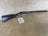T. Barker Double barrel Shotgun