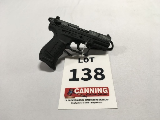 Walther, P22, Pistol, 22CAL