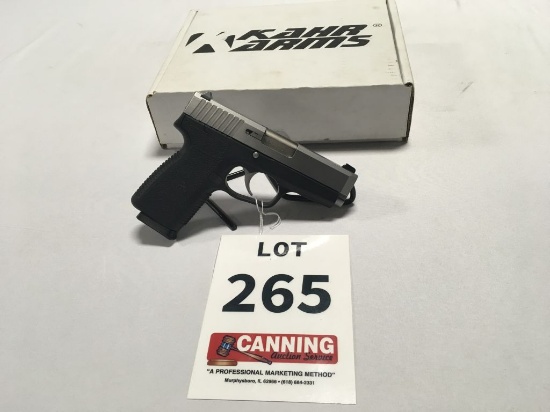 Kahr, CW9, Pistol, 9MM