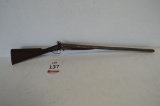 Antiques Double Hammer shotgun