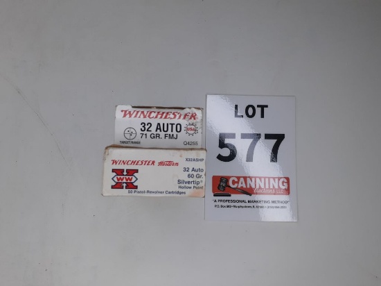Winchester 32 AUTO 100 QTY