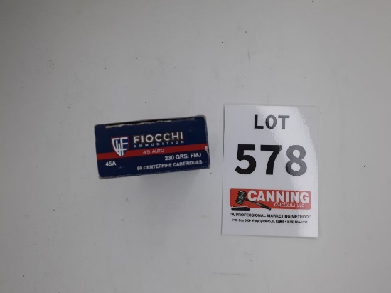 Fiocchi 45 AUTO QTY 50