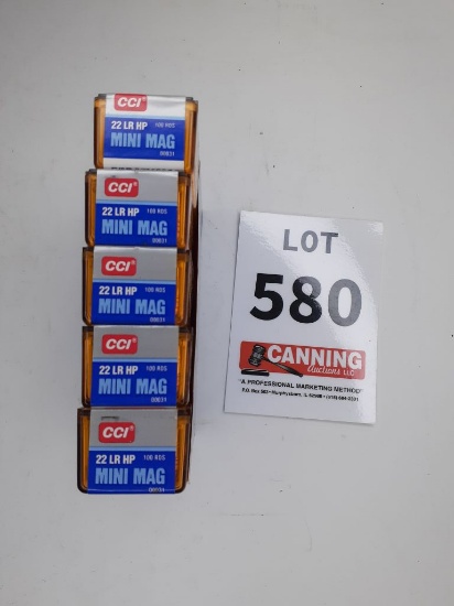 CCI Long Rifle HOLLOW POINT 22 CAL 500 RDS