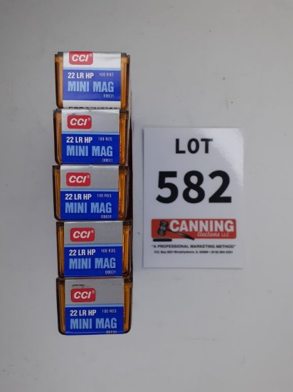 CCI Long Rifle HOLLOW POINT 22 CAL 500 RDS