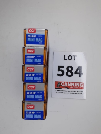 CCI Long Rifle HOLLOW POINT 22 CAL 500 RDS