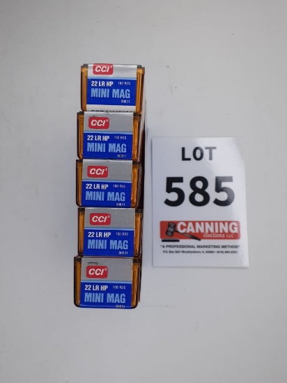 CCI Long Rifle HOLLOW POINT 22 CAL 500 RDS