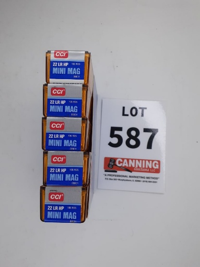 CCI Long Rifle HOLLOW POINT 22 CAL 500 RDS