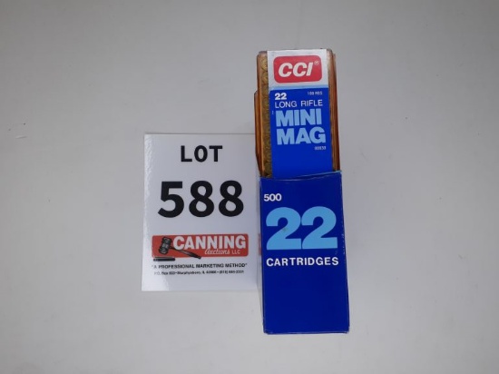 CCI Long Rifle 22 CAL 500 RDS