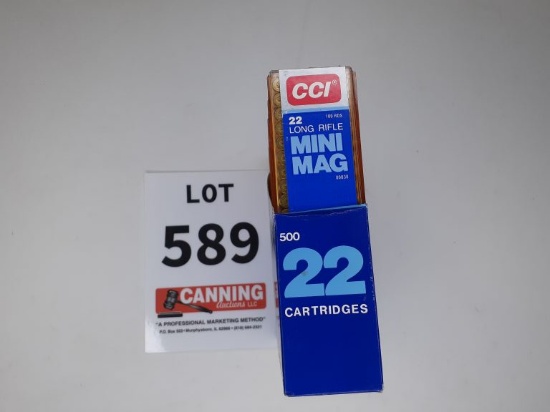 CCI Long Rifle 22 CAL 500 RDS