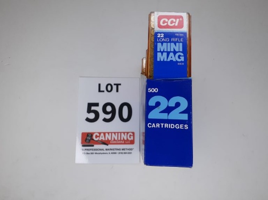 CCI Long Rifle 22 CAL 500 RDS