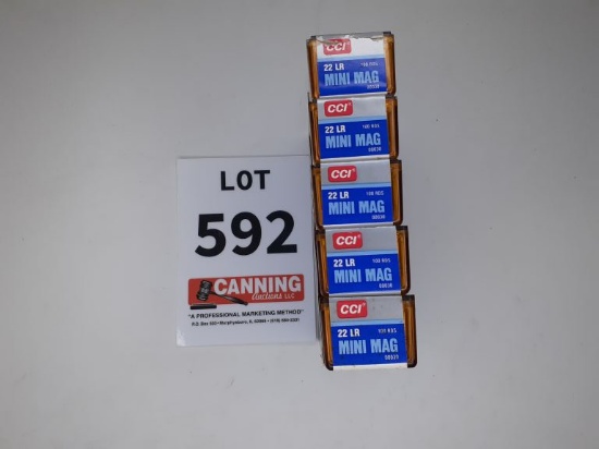 CCI Long Rifle 22 CAL 500 RDS