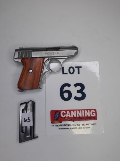 Jennings J22 Pistol 22 LR CAL