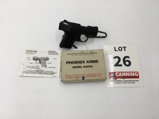 Phoenix Arms Raven Pistol 25AUTO