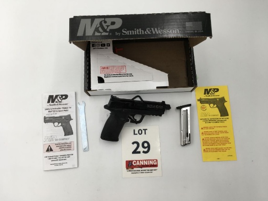 Smith&Wesson M&P Compact Pistol 22 LR CAL