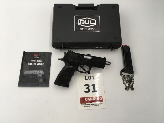 Bul Armory Cherokee Semi Automatic Pistol 9MM