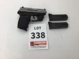 SCCY CPX1 Semi Automatic Pistol 9mm