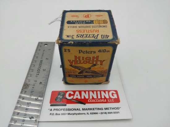 VINTAGE Peters High Velocity 410GA