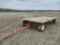 EZ Trail 1074 Running Gear W/9X19 Flatbed