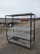 Steel Roll Around Shop Shelf