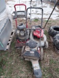 3 Push Mowers NOTE*