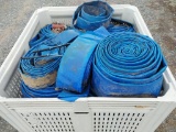 Blue Lay flat Irrigation Pipe Mostly 6