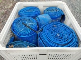 Blue Lay flat Irrigation Pipe Mostly 6