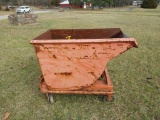 Small Rollaround Dumpster W/ Forklift tubes