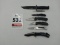 7 assorted knives
