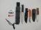 Hunting/ survival knives with sheaths