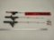 3 youth size fishing poles