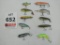 10 assorted hard baits