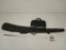 2 leather long gun and pistol case