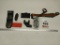 Scope mount, ammo holders, sling, misc