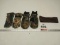 2 pair of camo hunting gloves and face mask